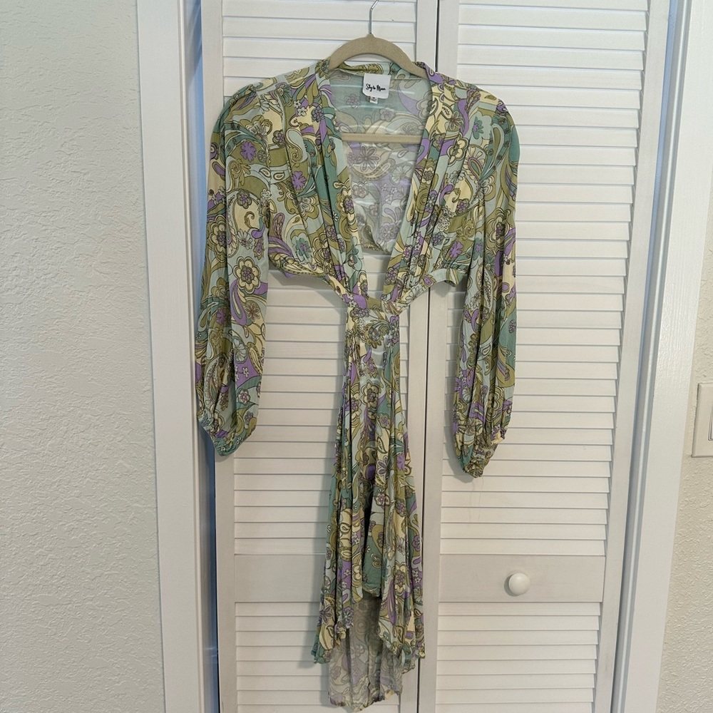 Sky to Moon pastel dress Medium